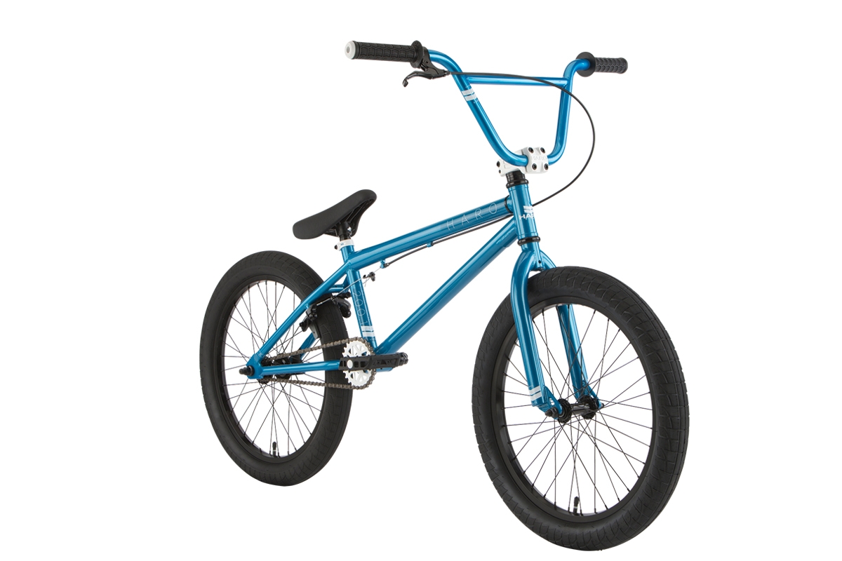 haro blue bike