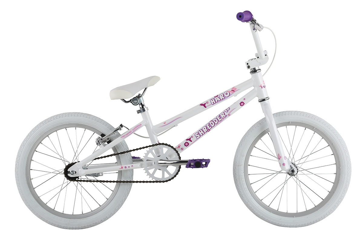pink haro bike