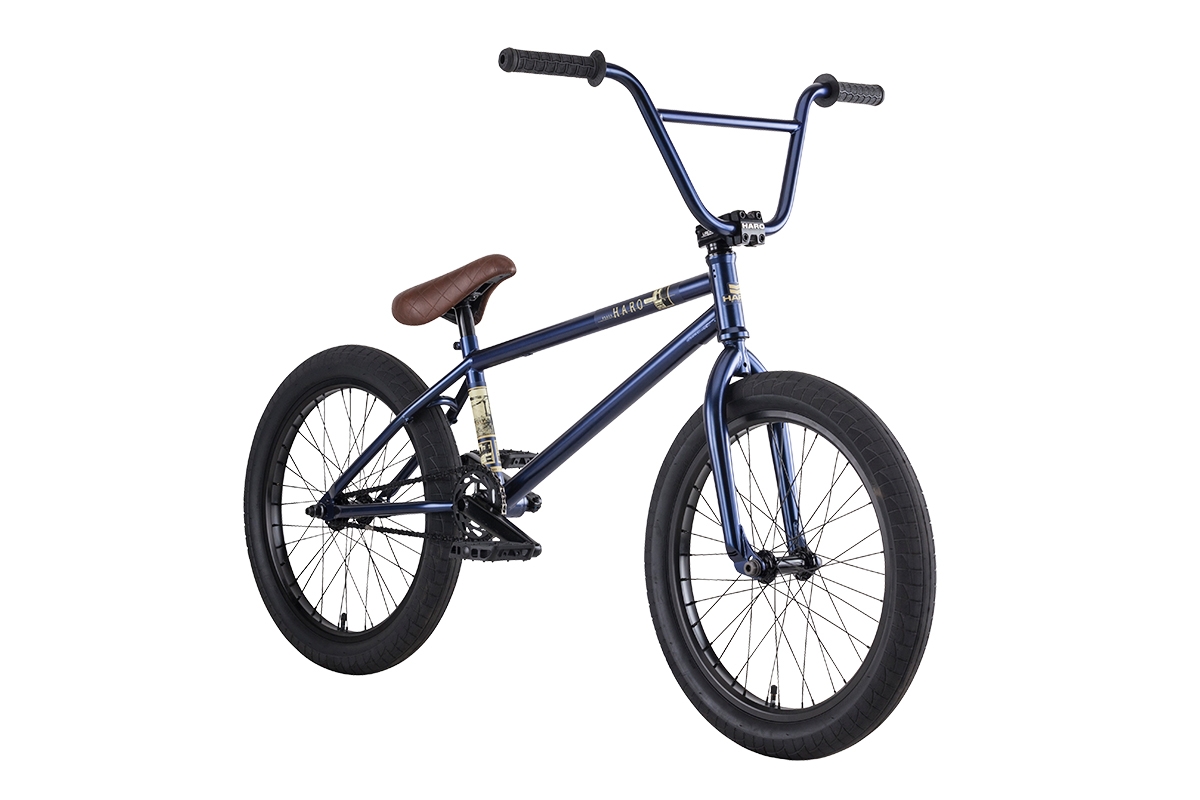 blue haro bike